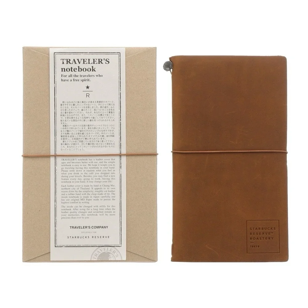 TRAVELER'S notebook Starbucks Reserve Roastery Tokyo Regular Camel